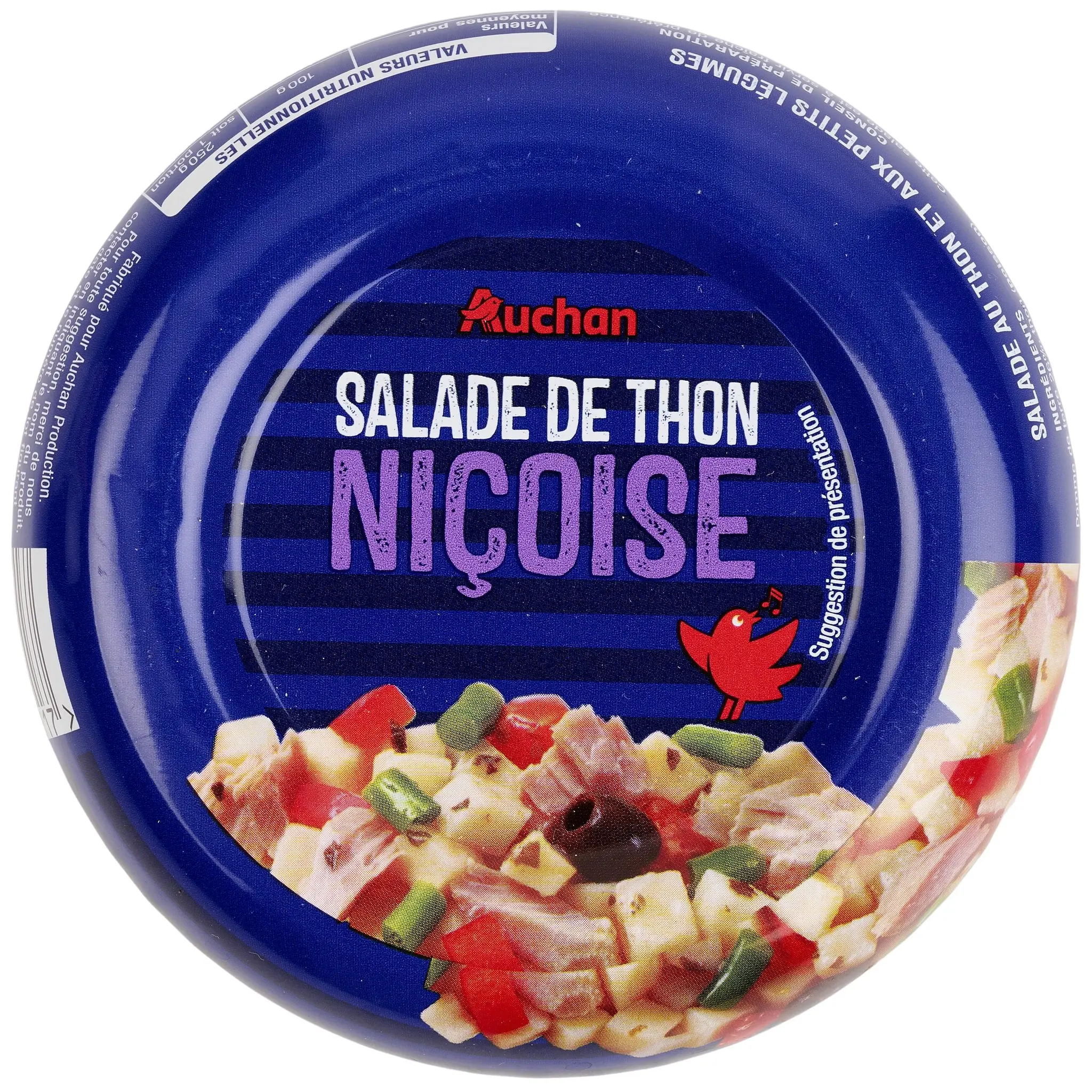 AUCHAN Salade niçoise au thon