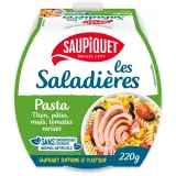 SAUPIQUET Salade pâtes, tomates cerises, maïs et thon Les Saladières