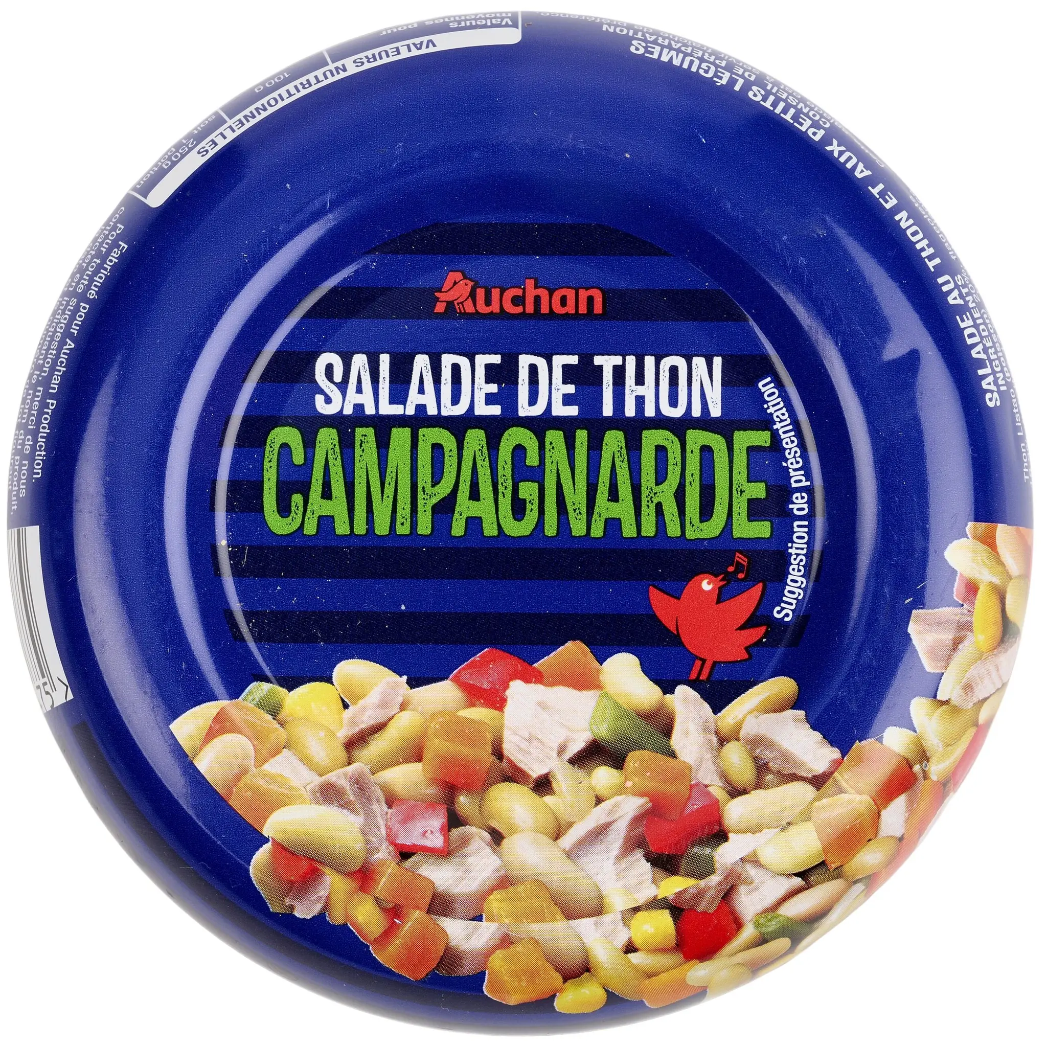 AUCHAN Salade campagnarde au thon