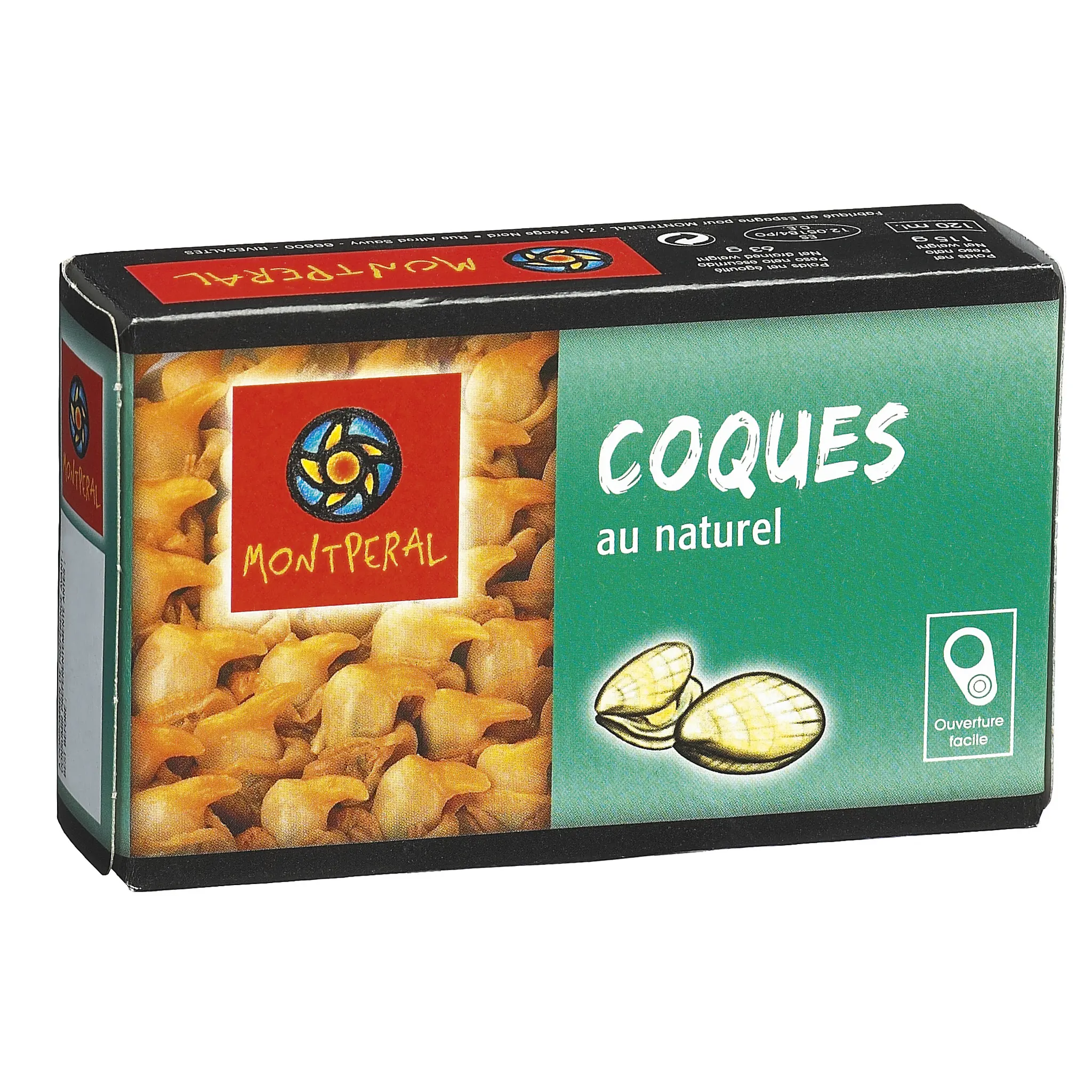MONTPERAL Coques au naturel