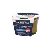 MAISON MONTFORT Foie gras de canard entier du sud-ouest au sel de Guérande label rouge