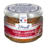 HENAFF Terrine de campagne au piment d'Espelette Label rouge