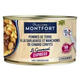 MAISON MONTFORT Pommes de terre sarladaises manchons de canard sans conservateur