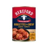 HEREFORD Boulettes au boeuf sauce tomate