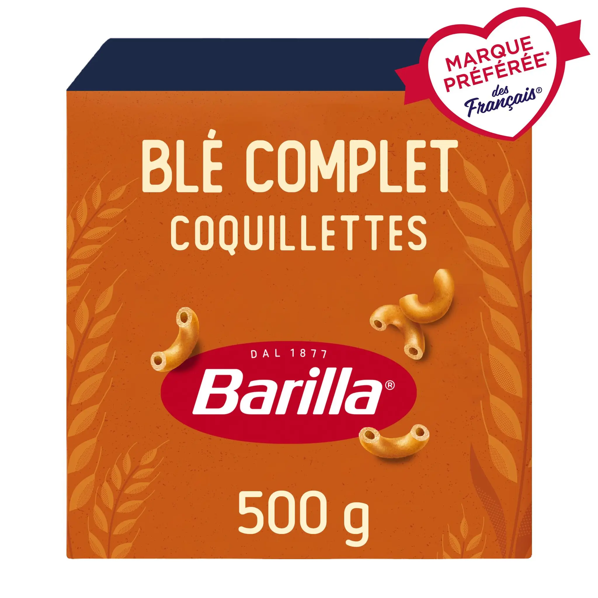 BARILLA Coquillettes au blé complet