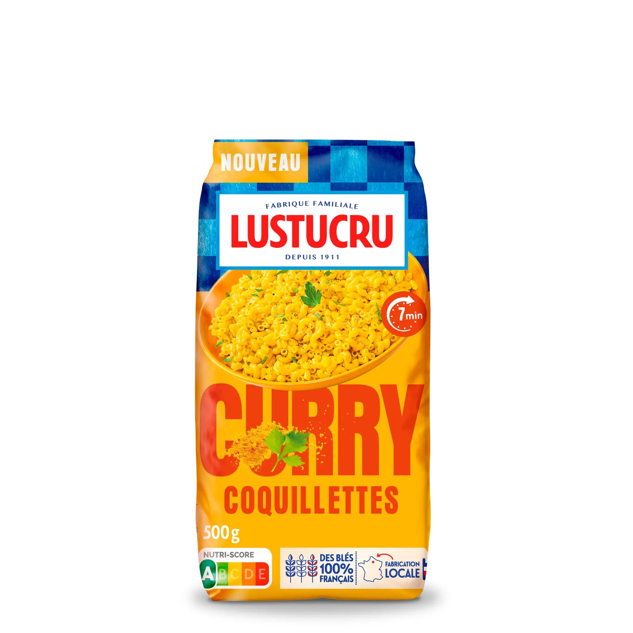 LUSTUCRU Coquillettes au curry