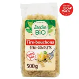 JARDIN BIO ETIC Pâtes tire-bouchons semi-complètes cuisson rapide 3min