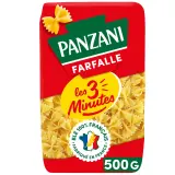 PANZANI Farfalle cuisson rapide 3 minutes blé français