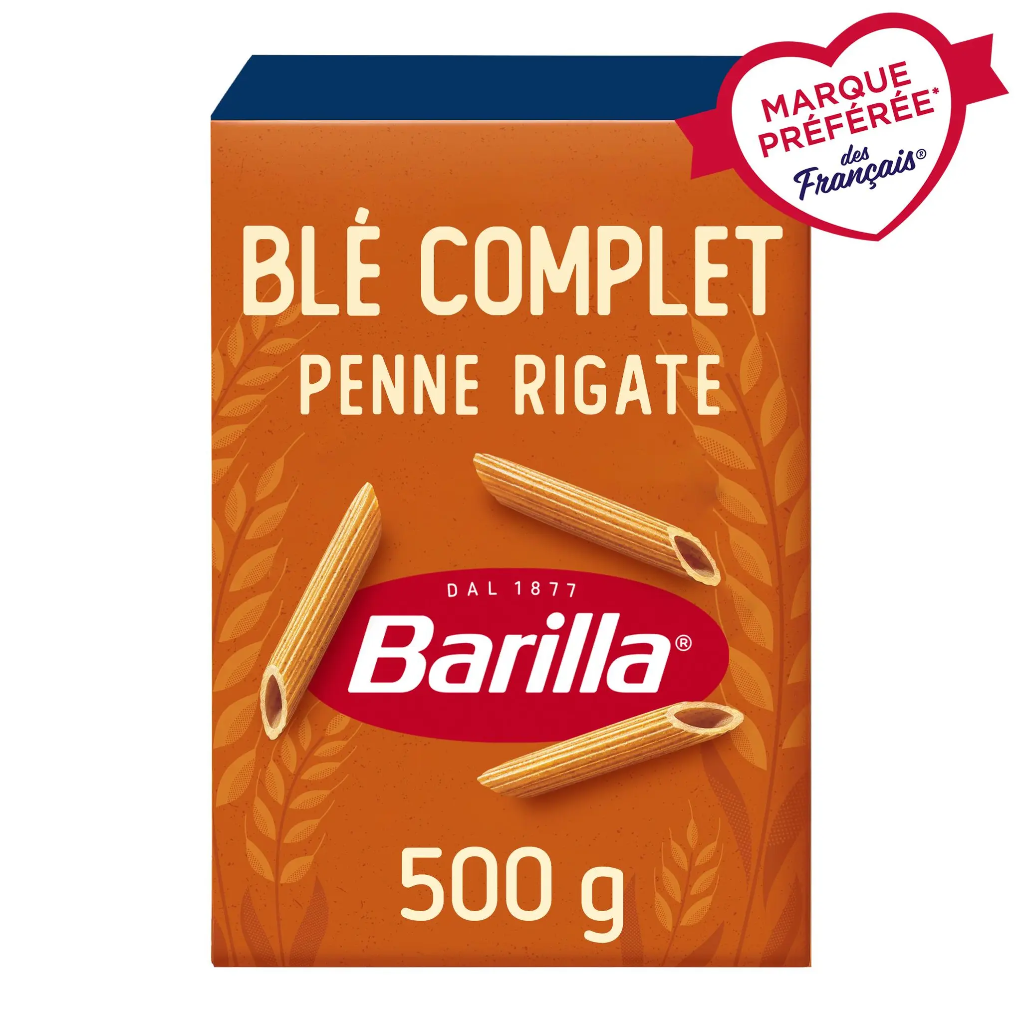 BARILLA Penne rigate au blé complet