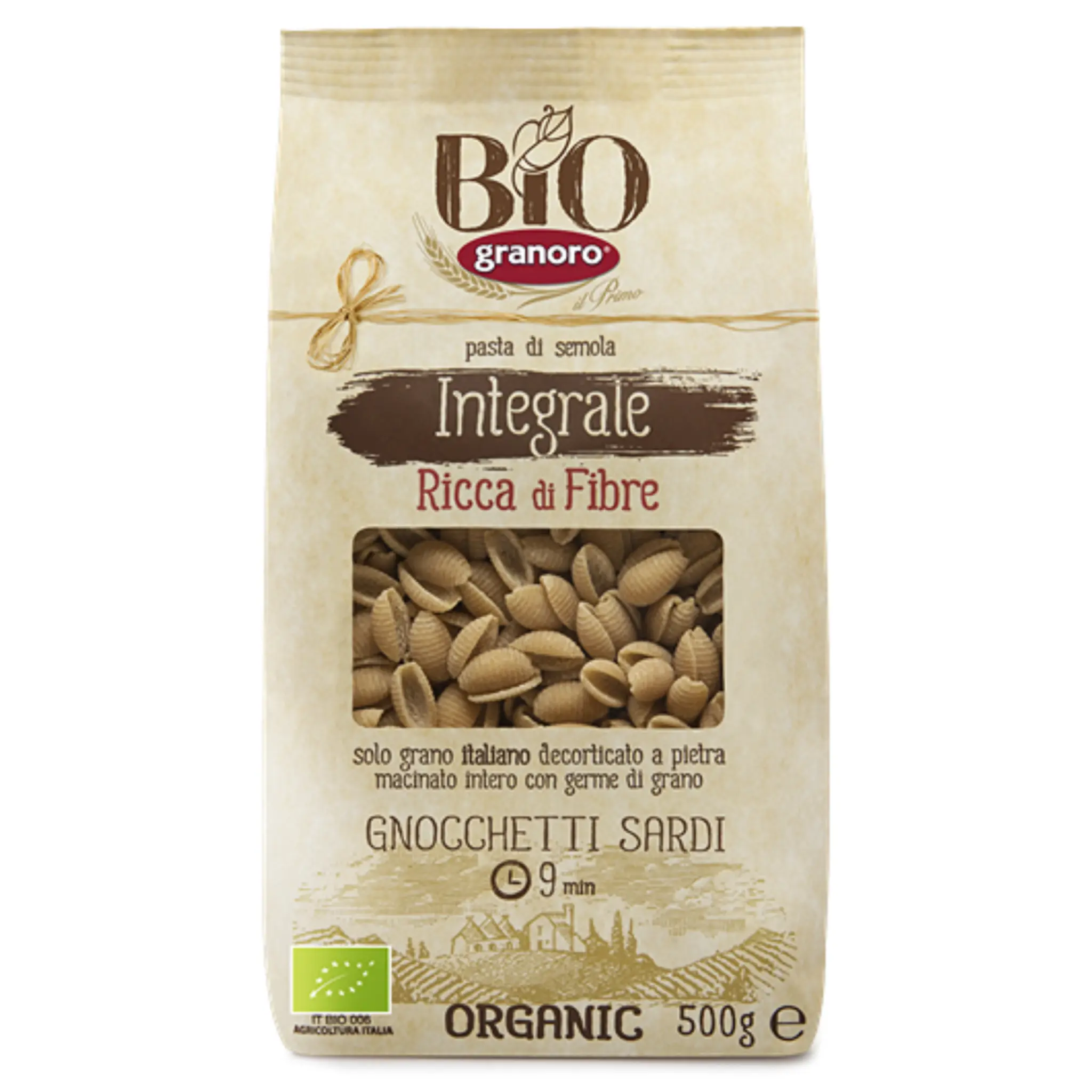 GRANORO Pâtes Gnoccheti Sardi bio
