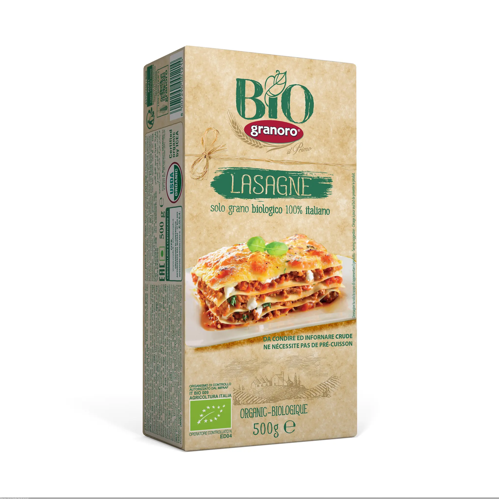 GRANORO Lasagne bio