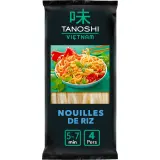 TANOSHI Nouilles de riz pour soupe pho ou plat sauté aux légumes