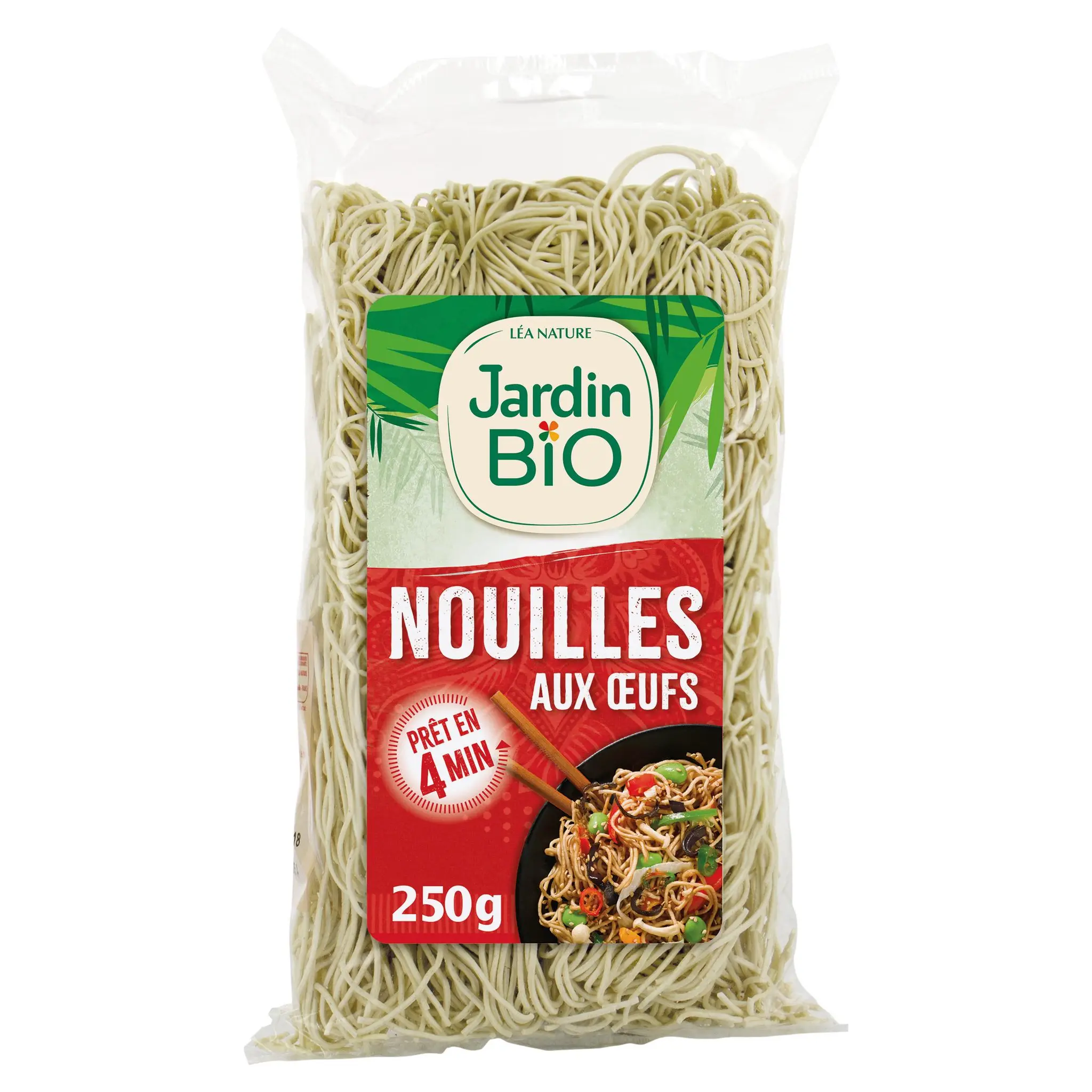 JARDIN BIO ETIC Nouilles chinoises aux oeufs cuisson rapide