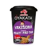 OYAKATA Cup nouilles de blé sautées saveur poulet Pad Thaï