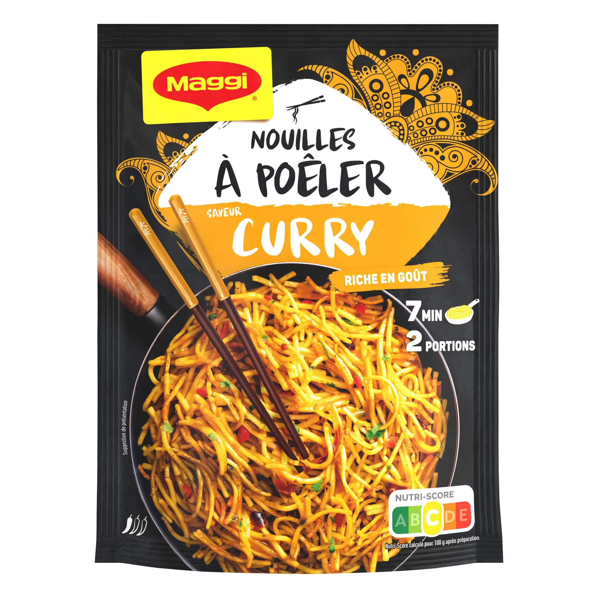 MAGGI Nouilles à poêler saveur curry