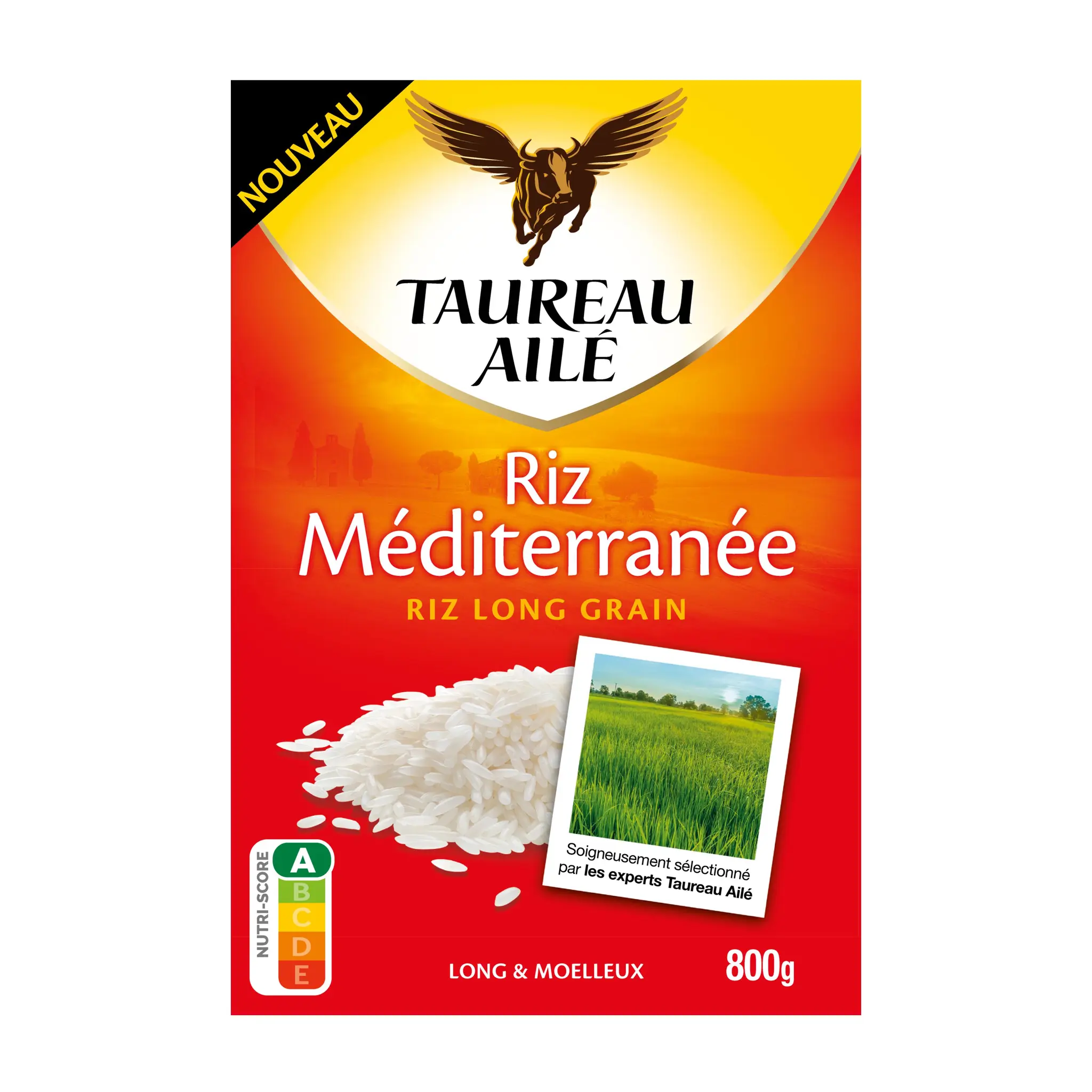 TAUREAU AILE Riz long grain méditerranée