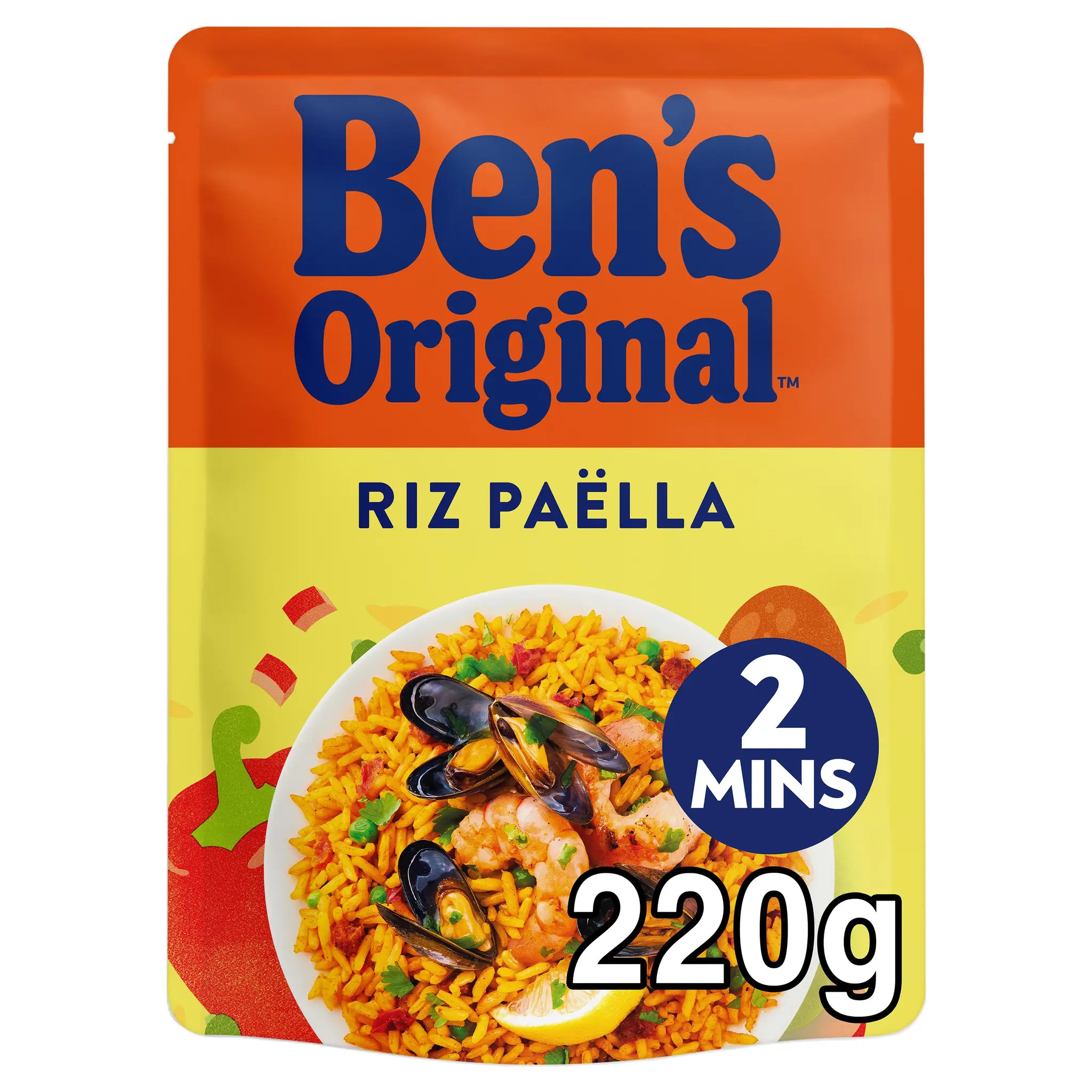 BEN'S ORIGINAL Riz paëlla sachet express