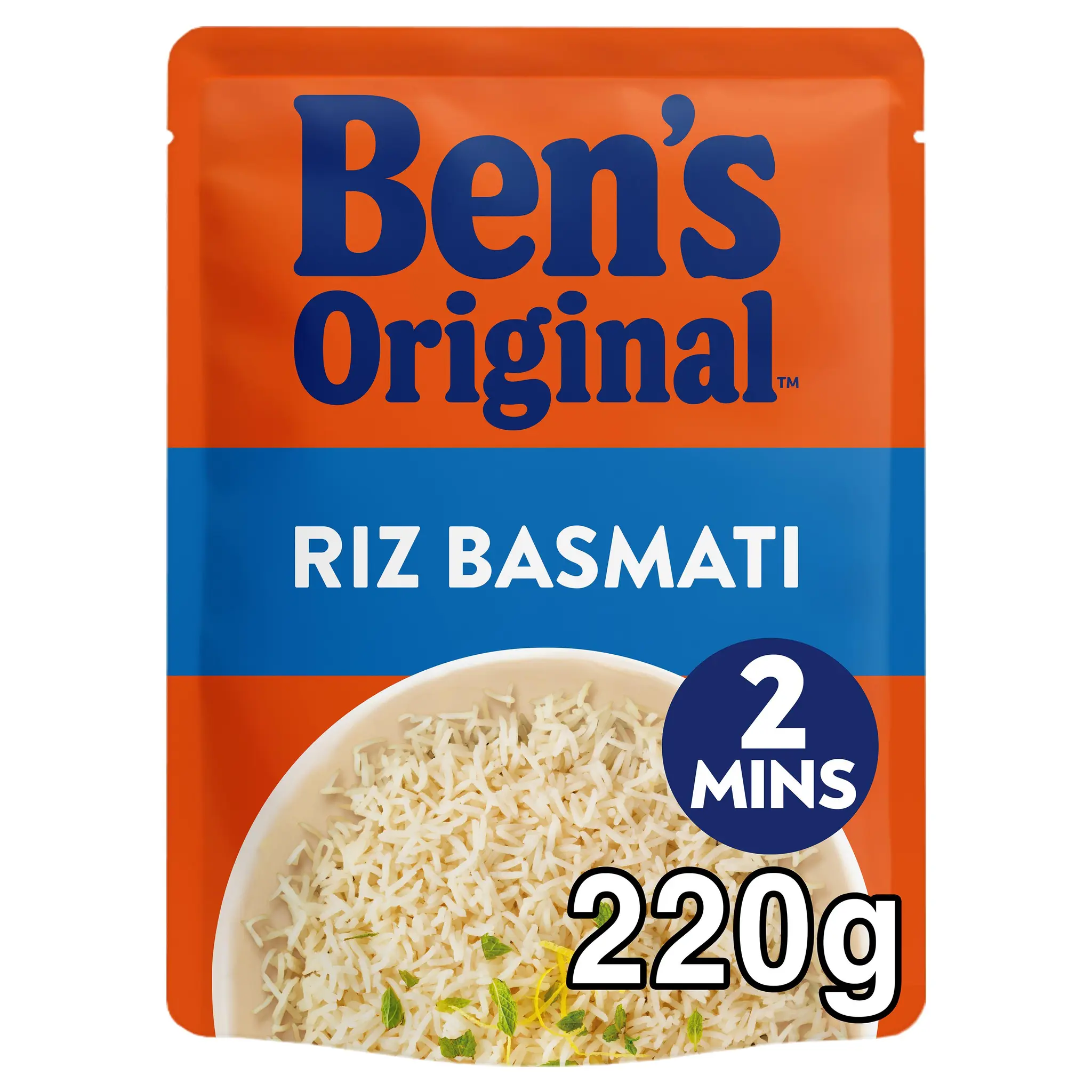 BEN'S ORIGINAL Riz basmati sachet express