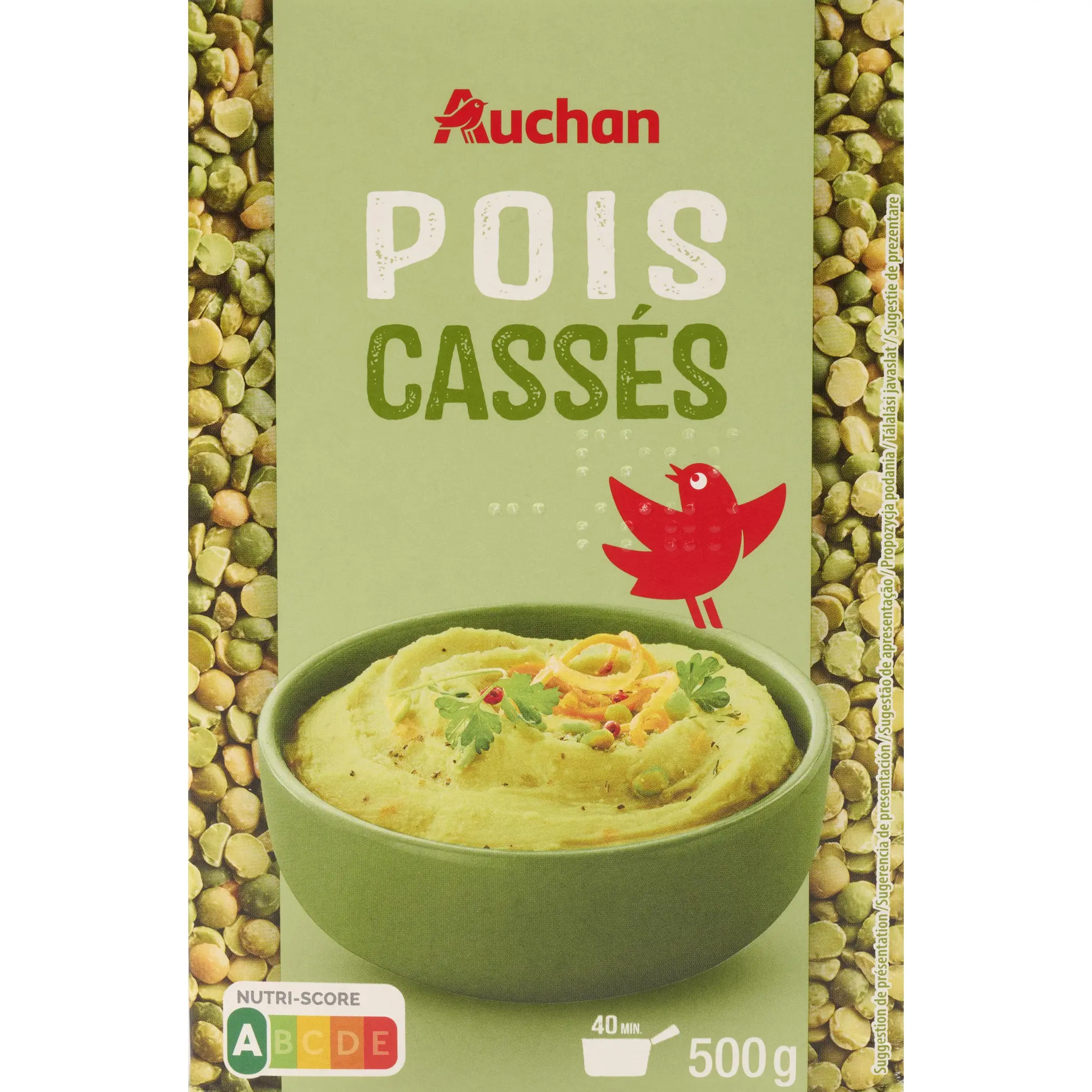 AUCHAN Pois cassés