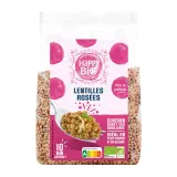 HAPPY BIO Lentilles rosées bio