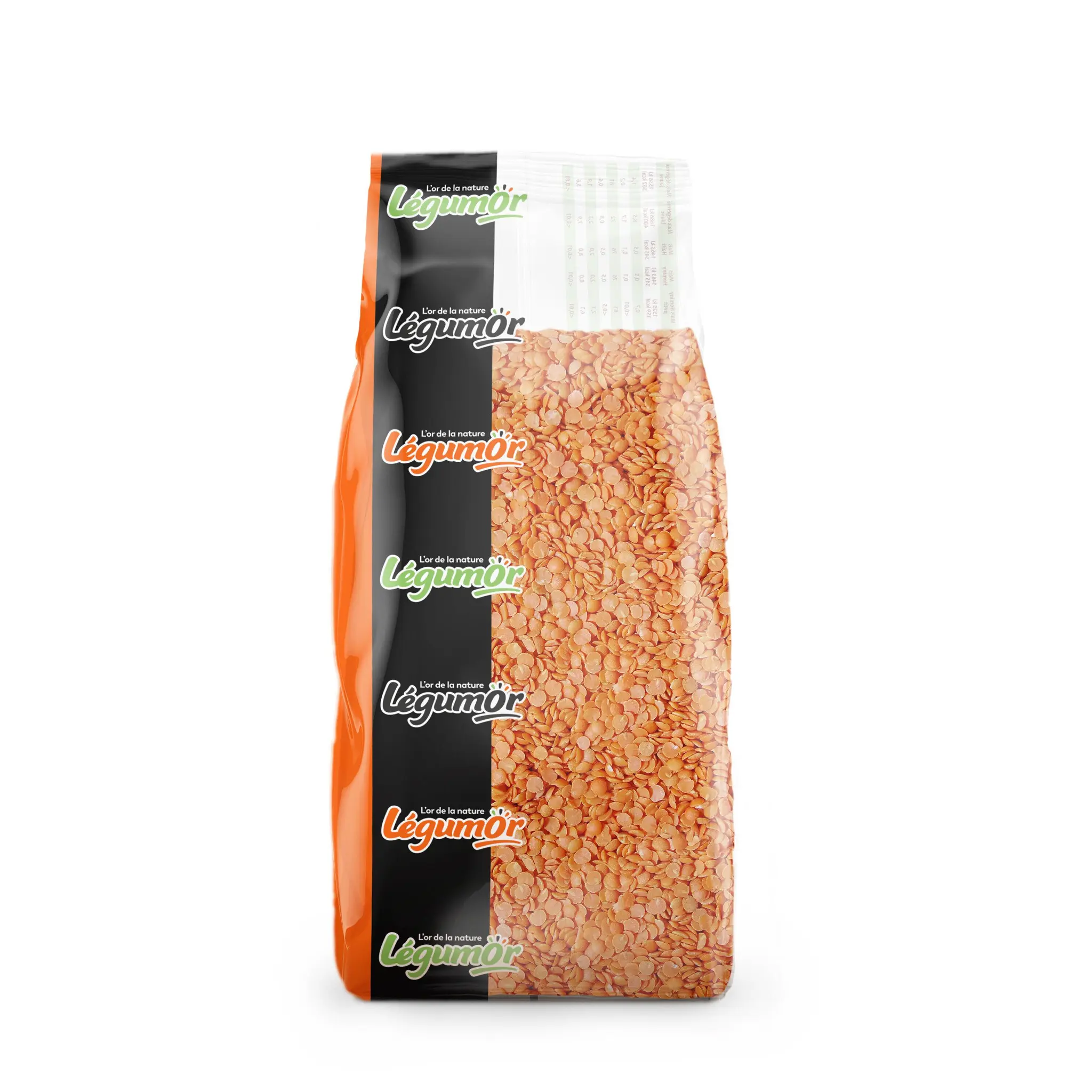 LEGUMOR Lentilles corail