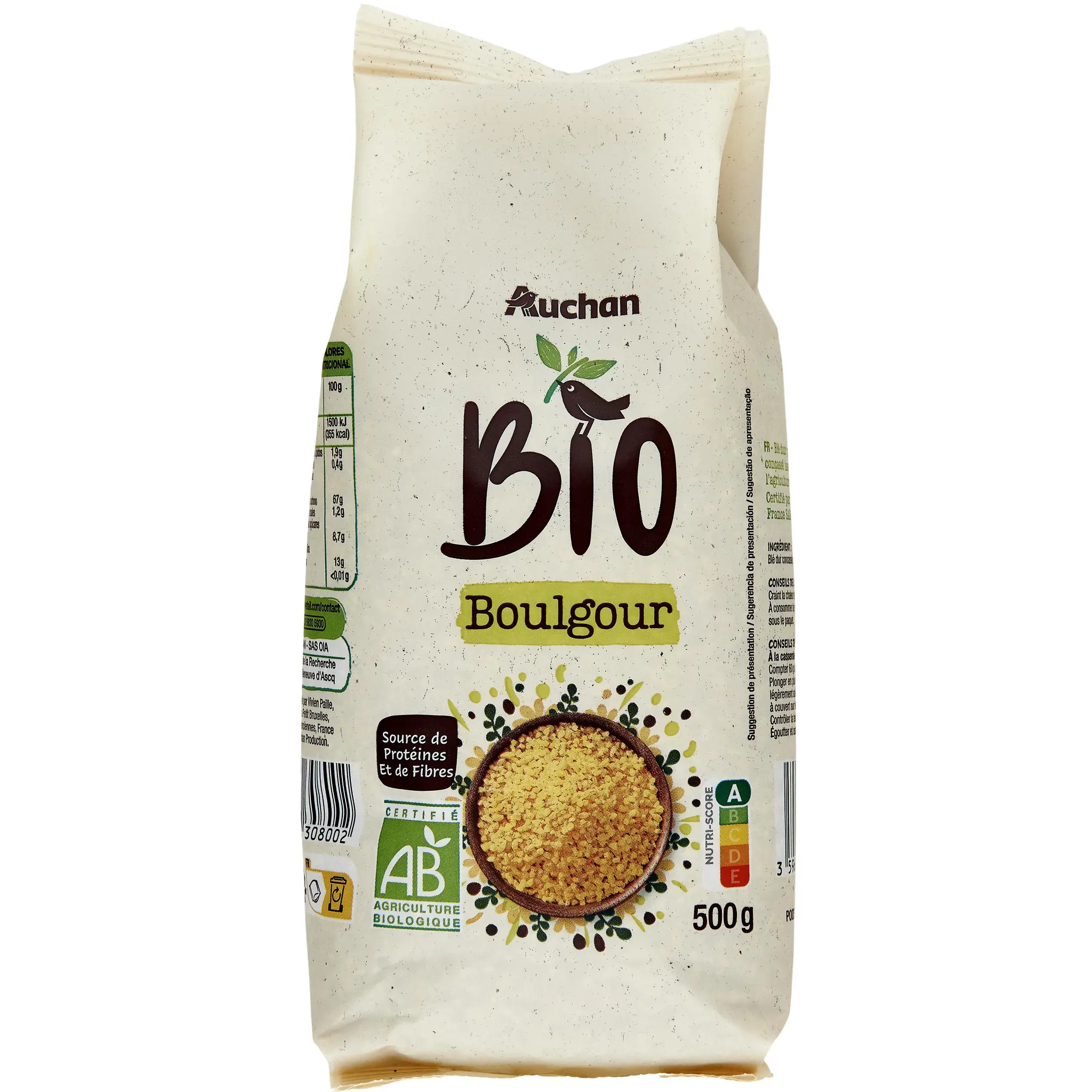 AUCHAN BIO Boulgour