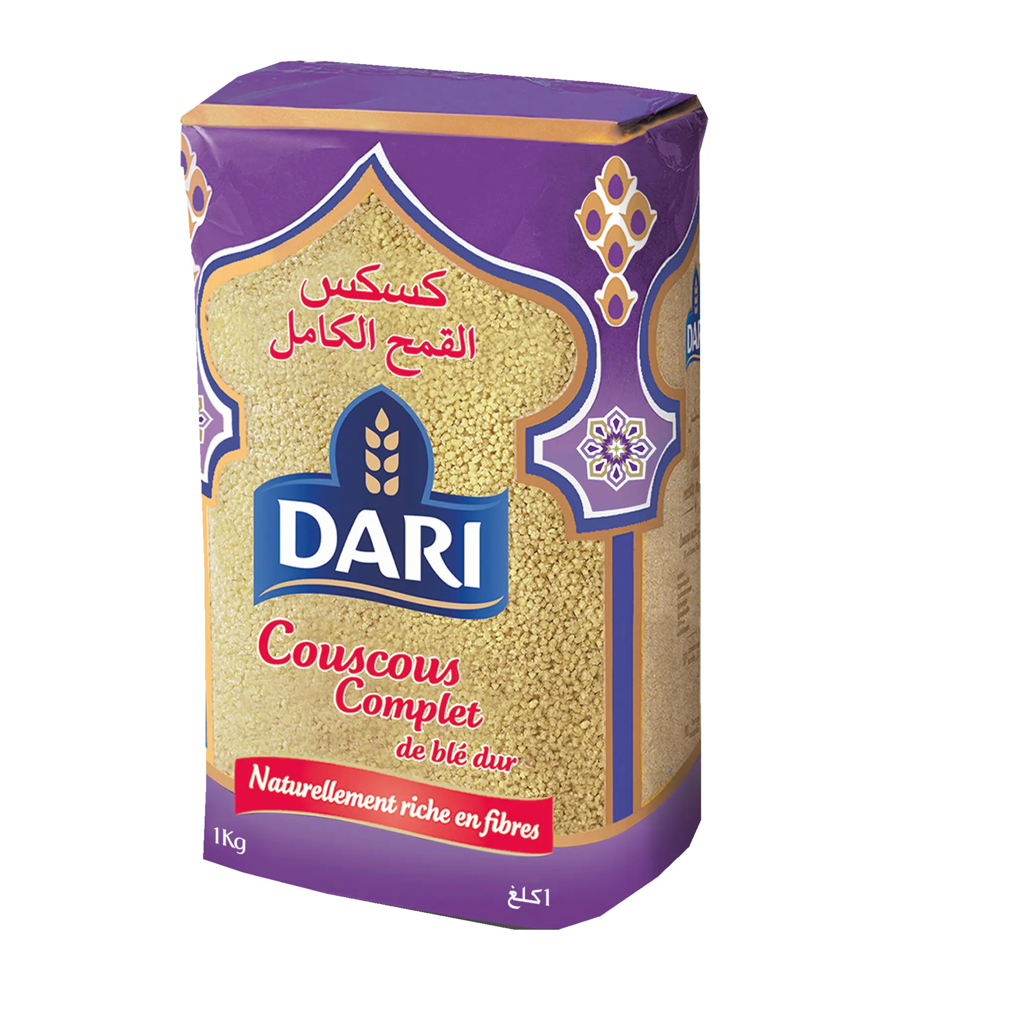 DARI Couscous complet de blé dur