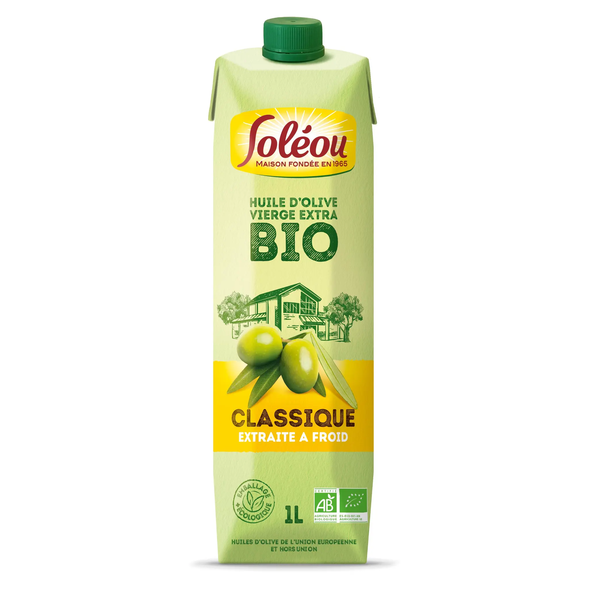 SOLEOU Huile d'olive vierge extra bio caractère