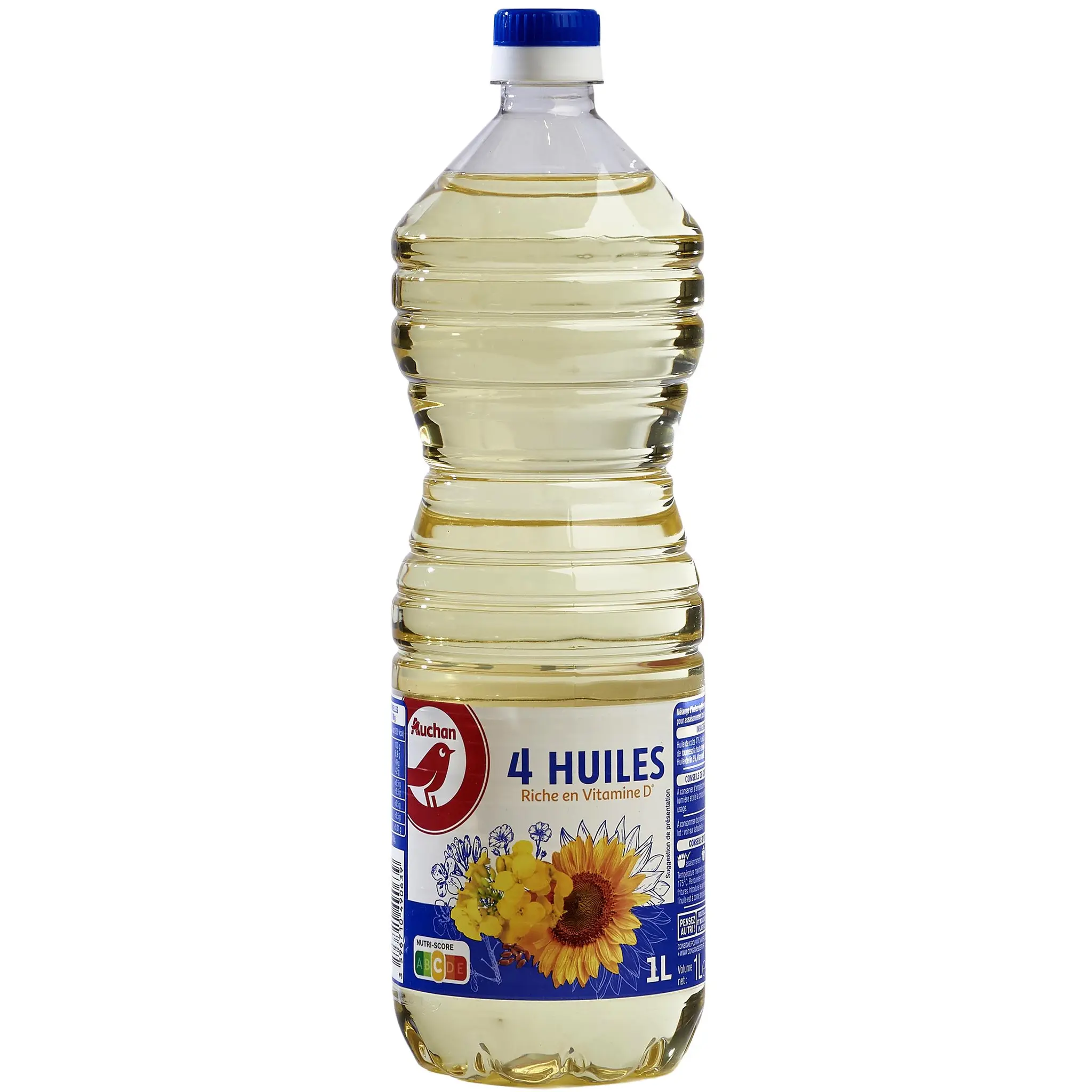 AUCHAN Mélange de 4 huiles végétales