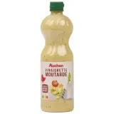 AUCHAN Vinaigrette allégée à la moutarde