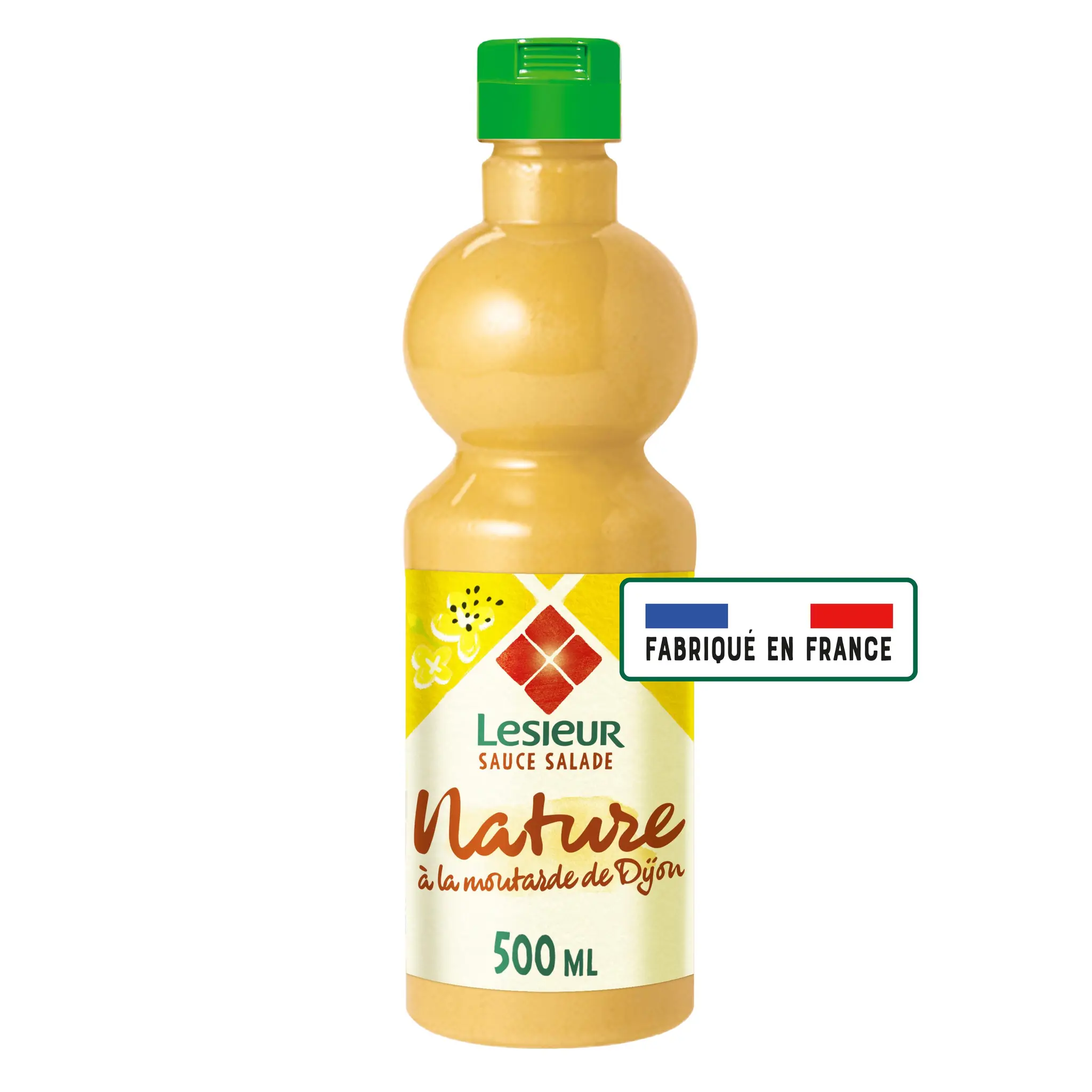 LESIEUR Sauce salade nature légère à la moutarde de Dijon