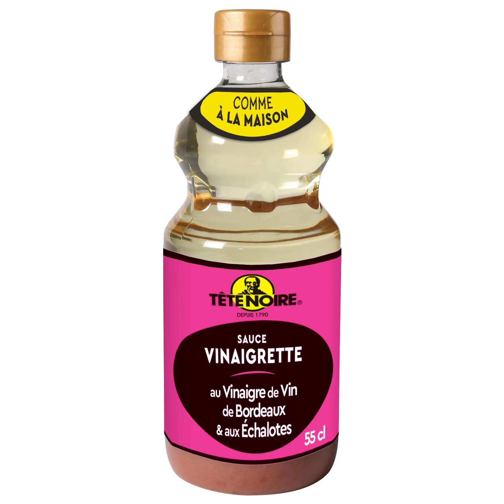 TETE NOIRE Sauce vinaigrette au vinaigre de vin de Bordeaux et échalotes