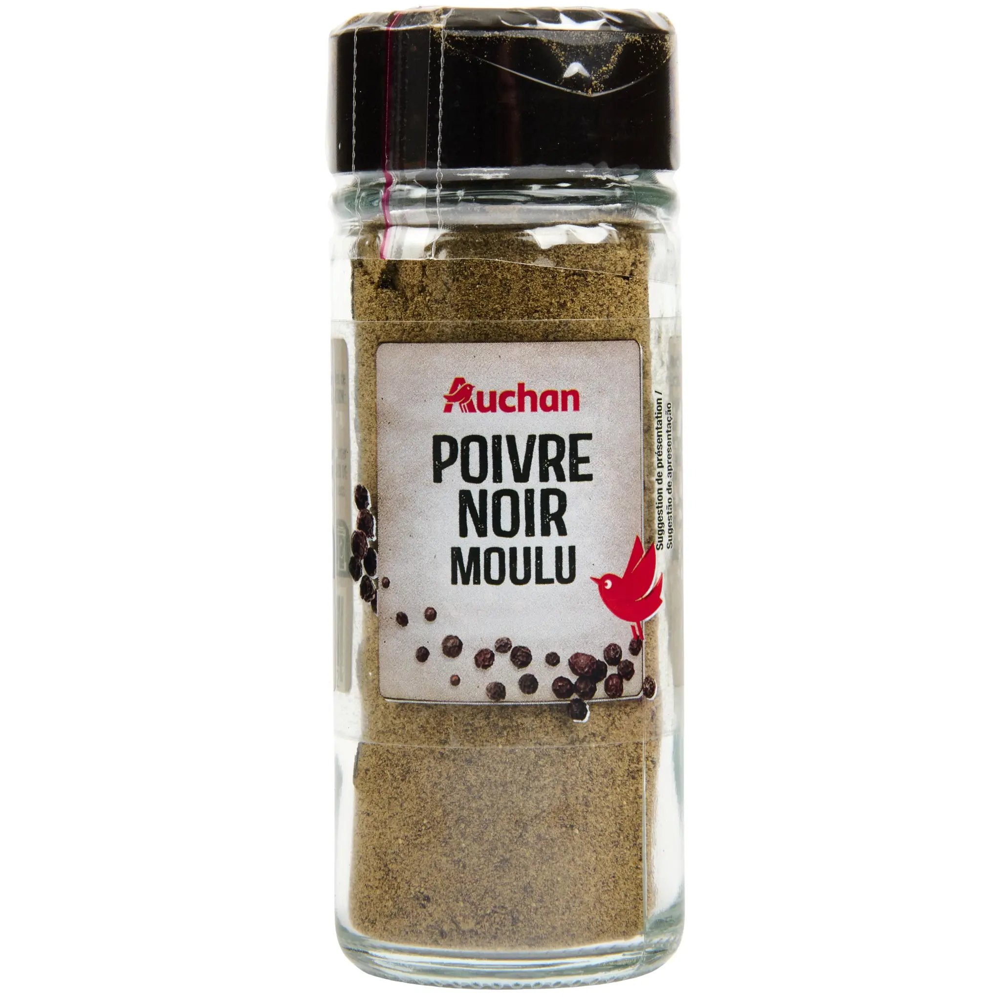 AUCHAN Poivre noir moulu