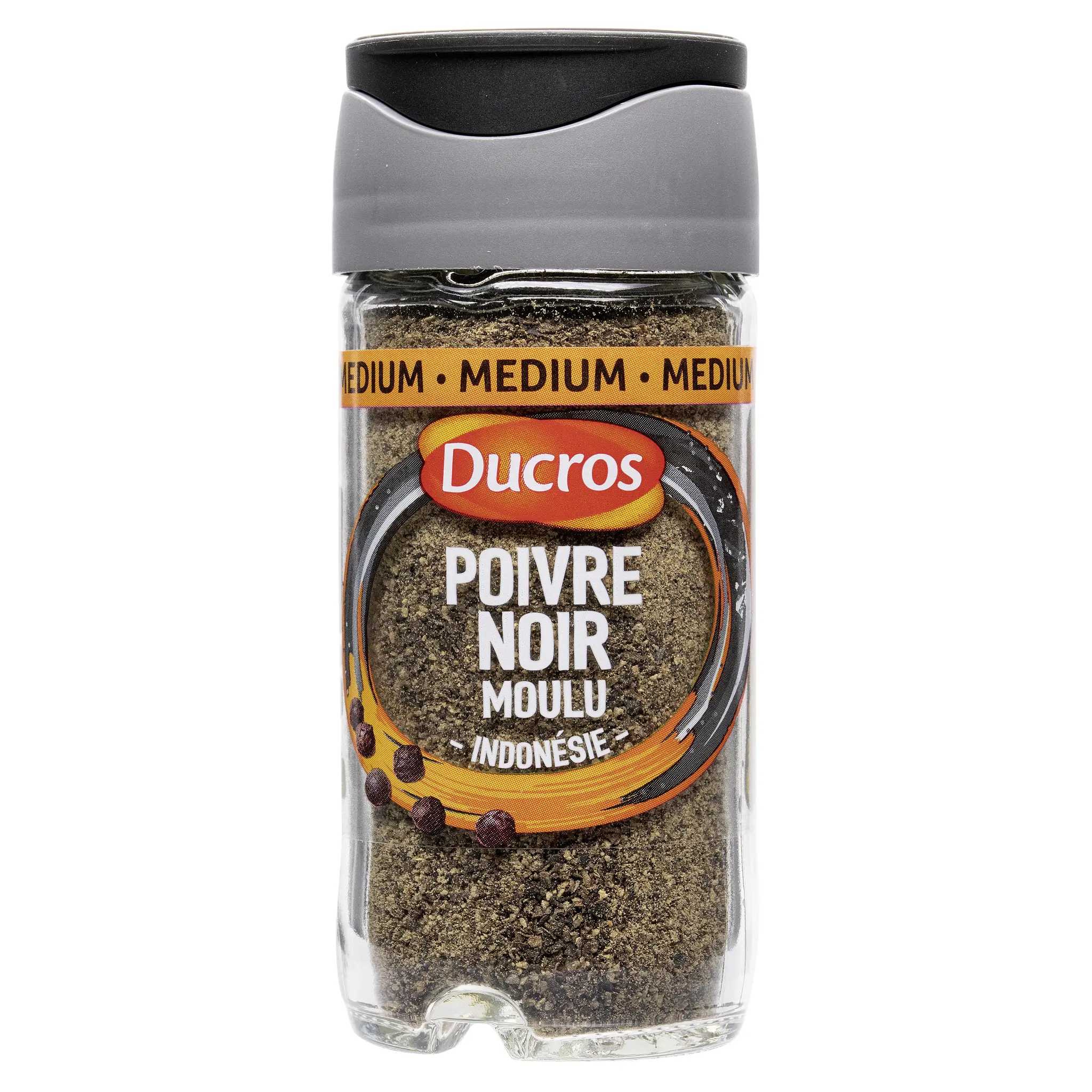 DUCROS Poivre noir moulu n°8 classique
