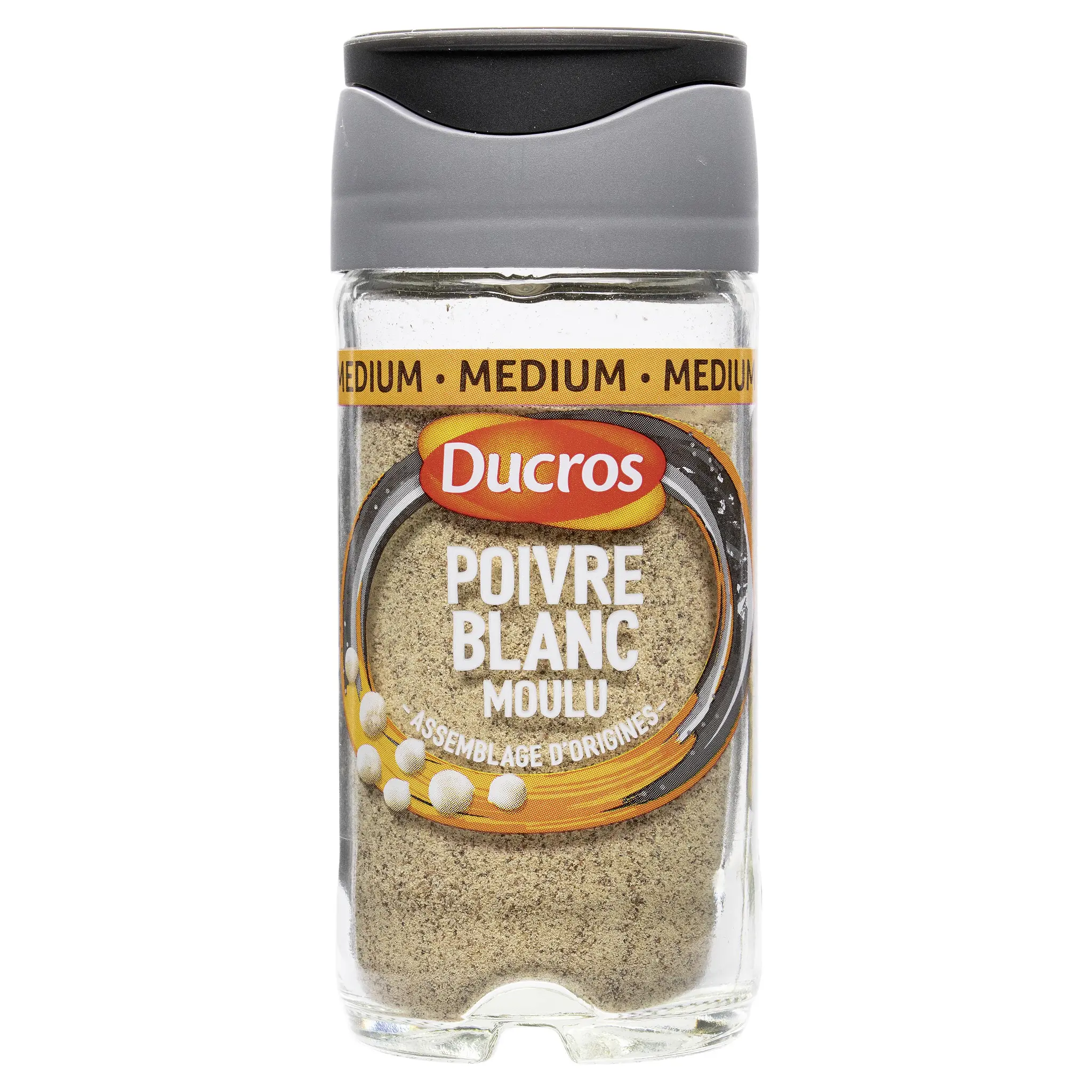DUCROS Poivre blanc moulu medium