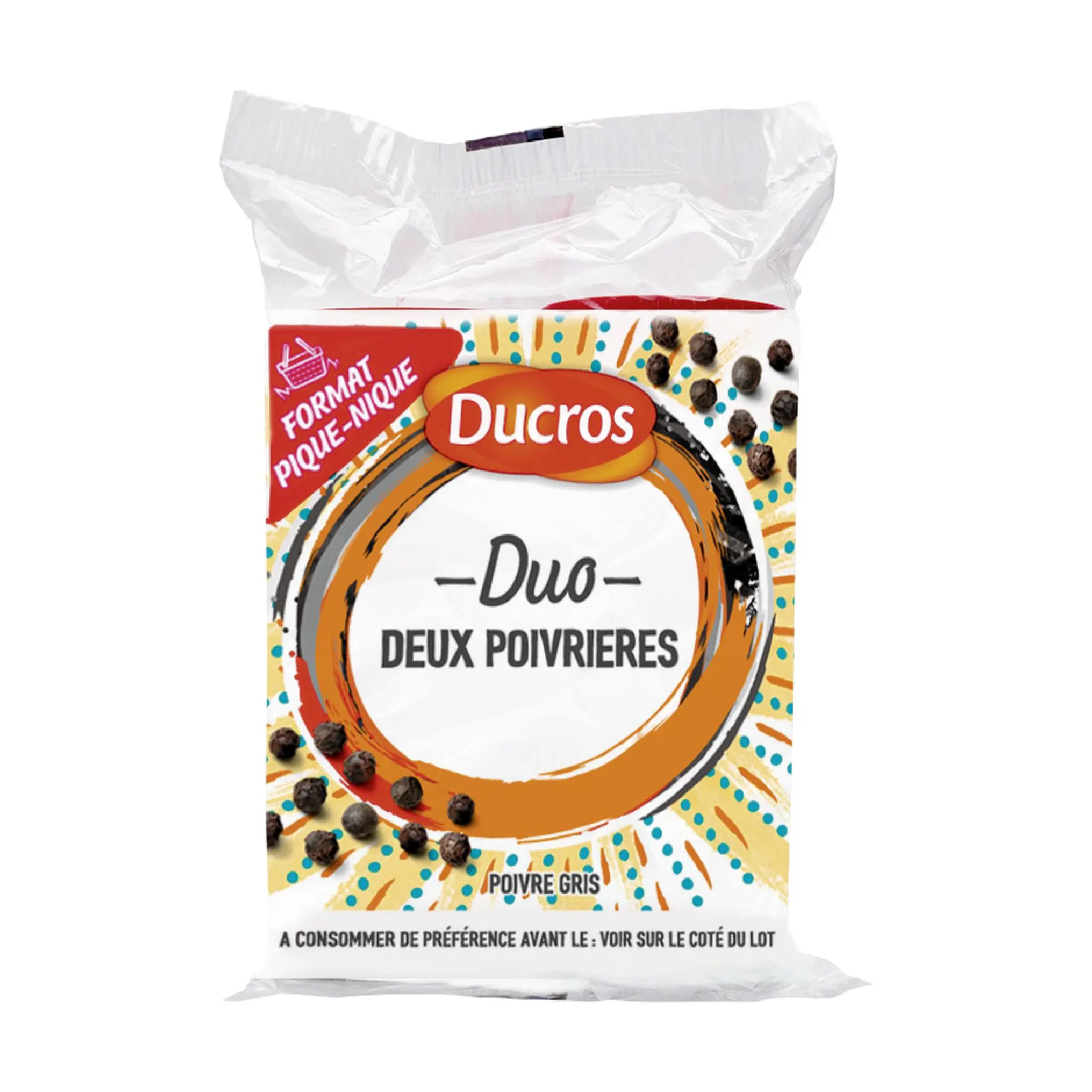 DUCROS Poivre gris moulu