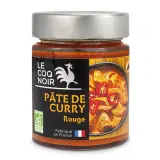 LE COQ NOIR Pate de curry rouge bio