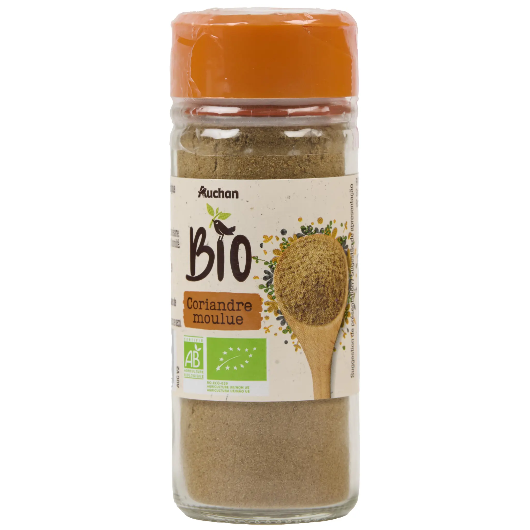 AUCHAN BIO Coriandre moulue bio