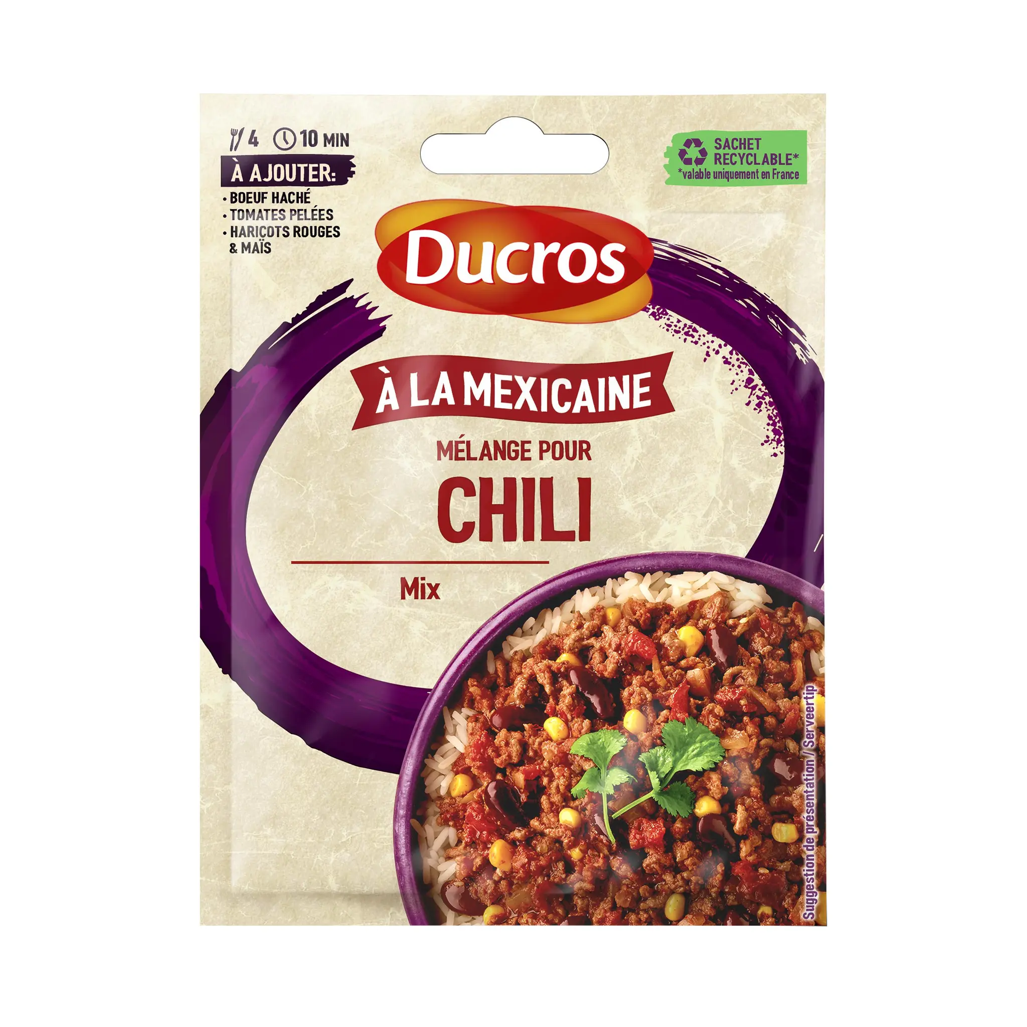 DUCROS Mélange d'épices chili mexicain