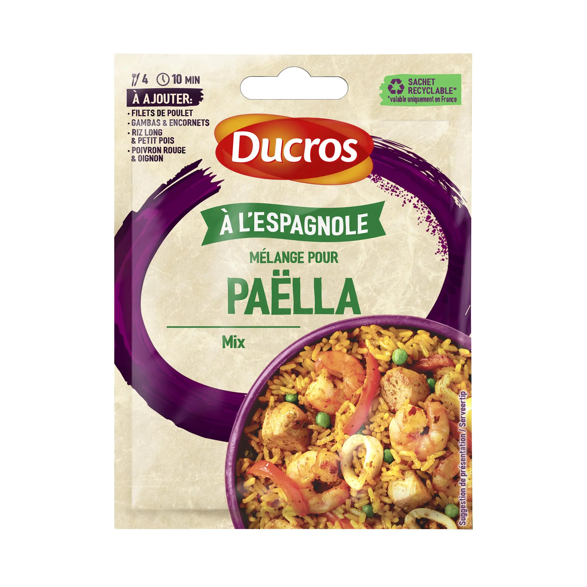 DUCROS Mélange d'herbes et épices pour paëlla