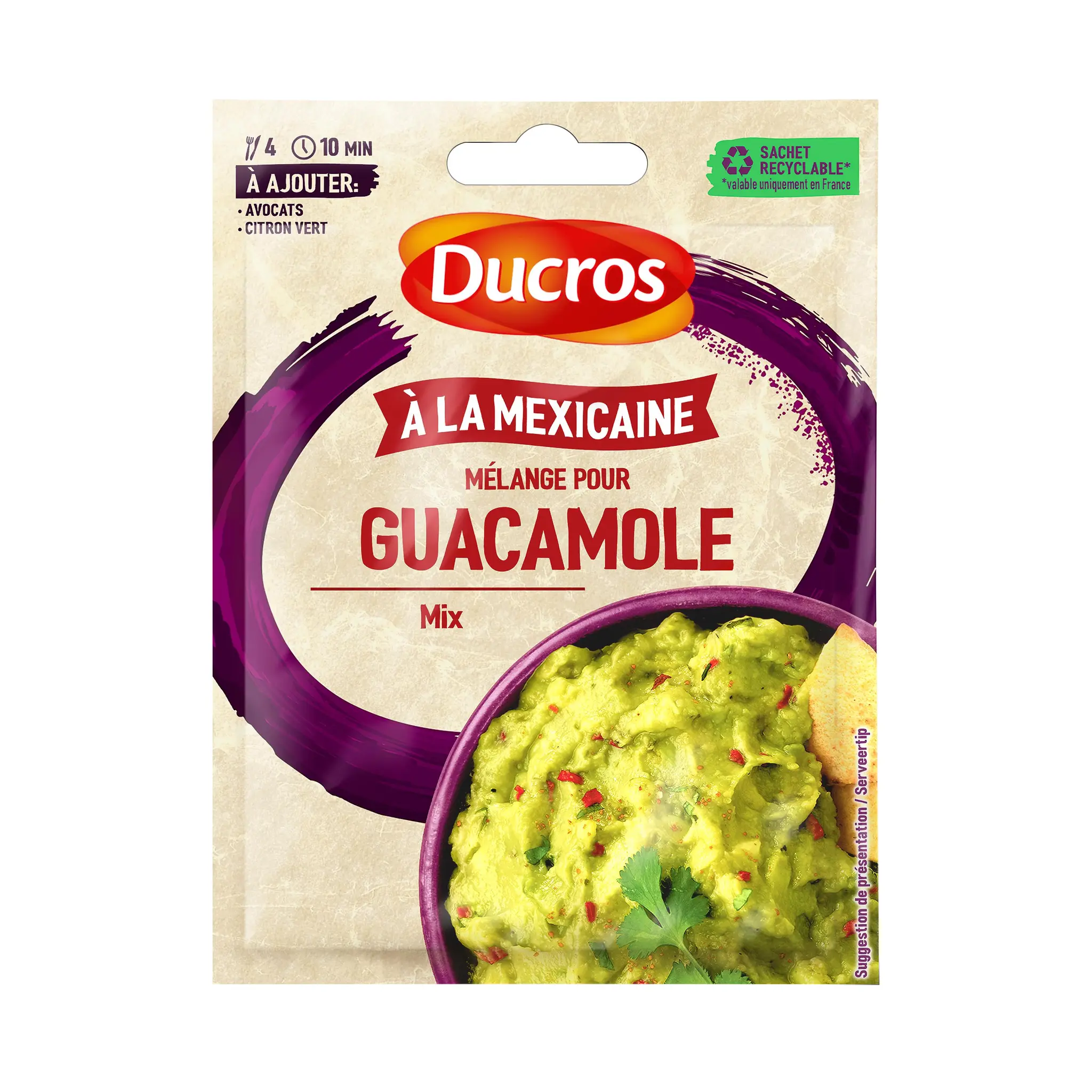 DUCROS Mélange malin herbes et épices guacamole mexicain