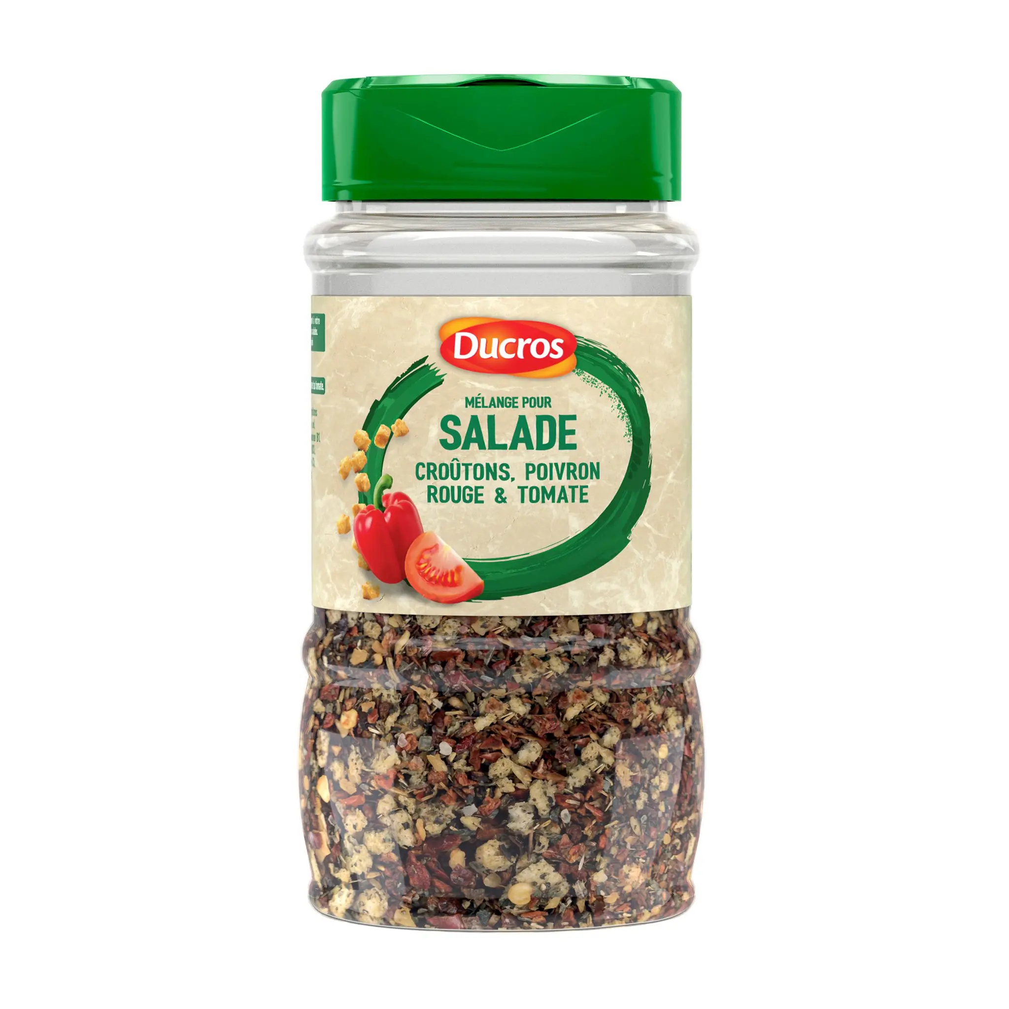 DUCROS Mélange à la provençale pour salade croustillante croûtons tomate poivron