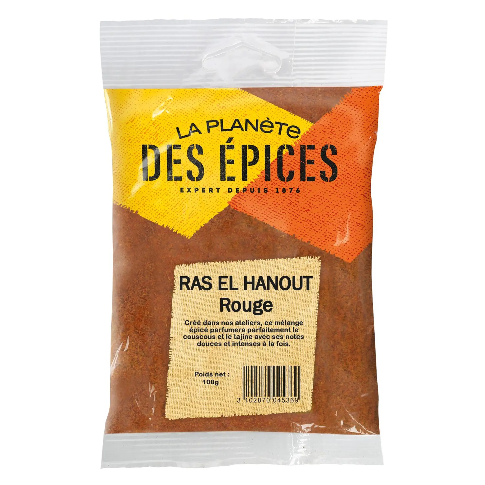 LA PLANETE DES EPICES Raz el hanout rouge en sachet