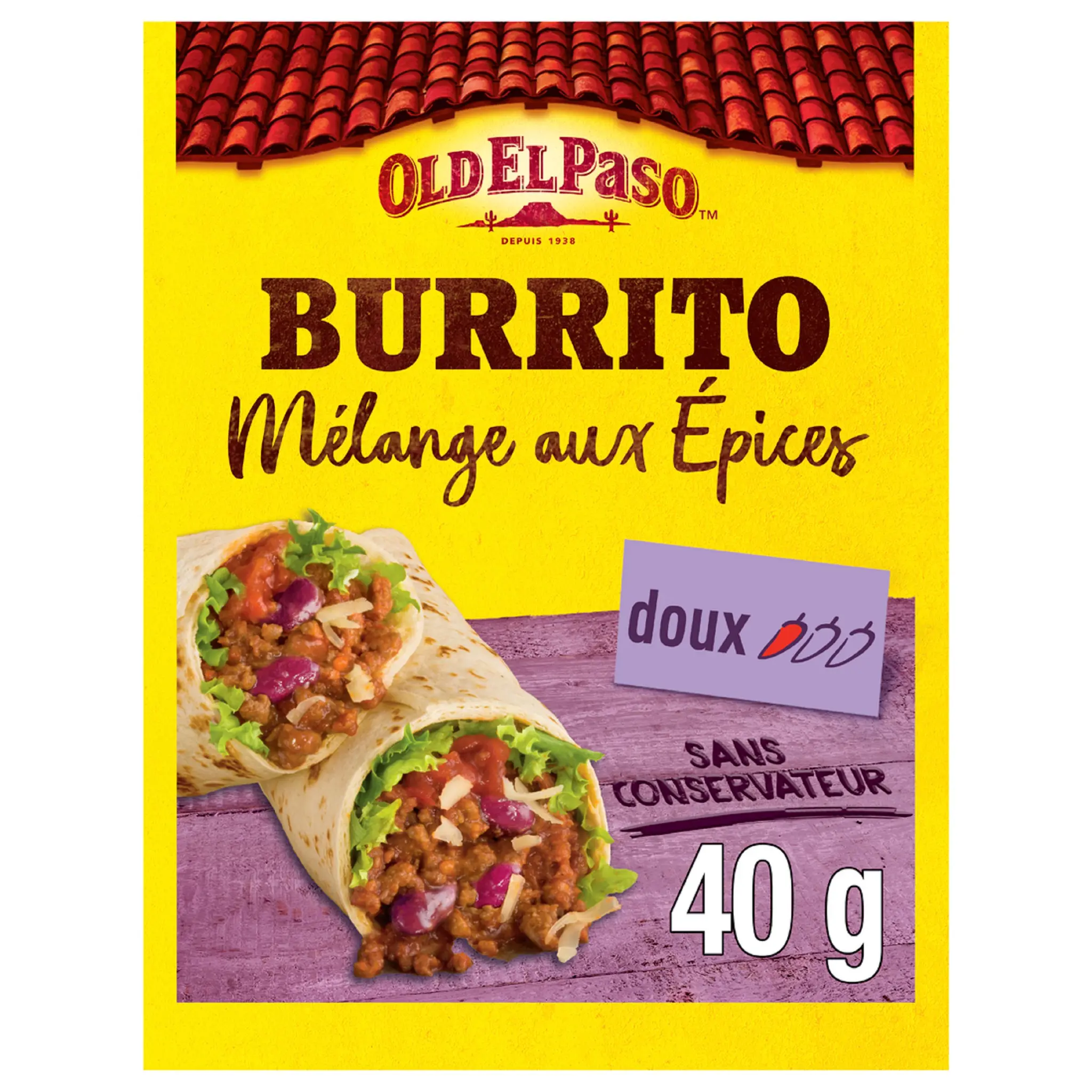 OLD EL PASO Mélange d'épices pour burritos