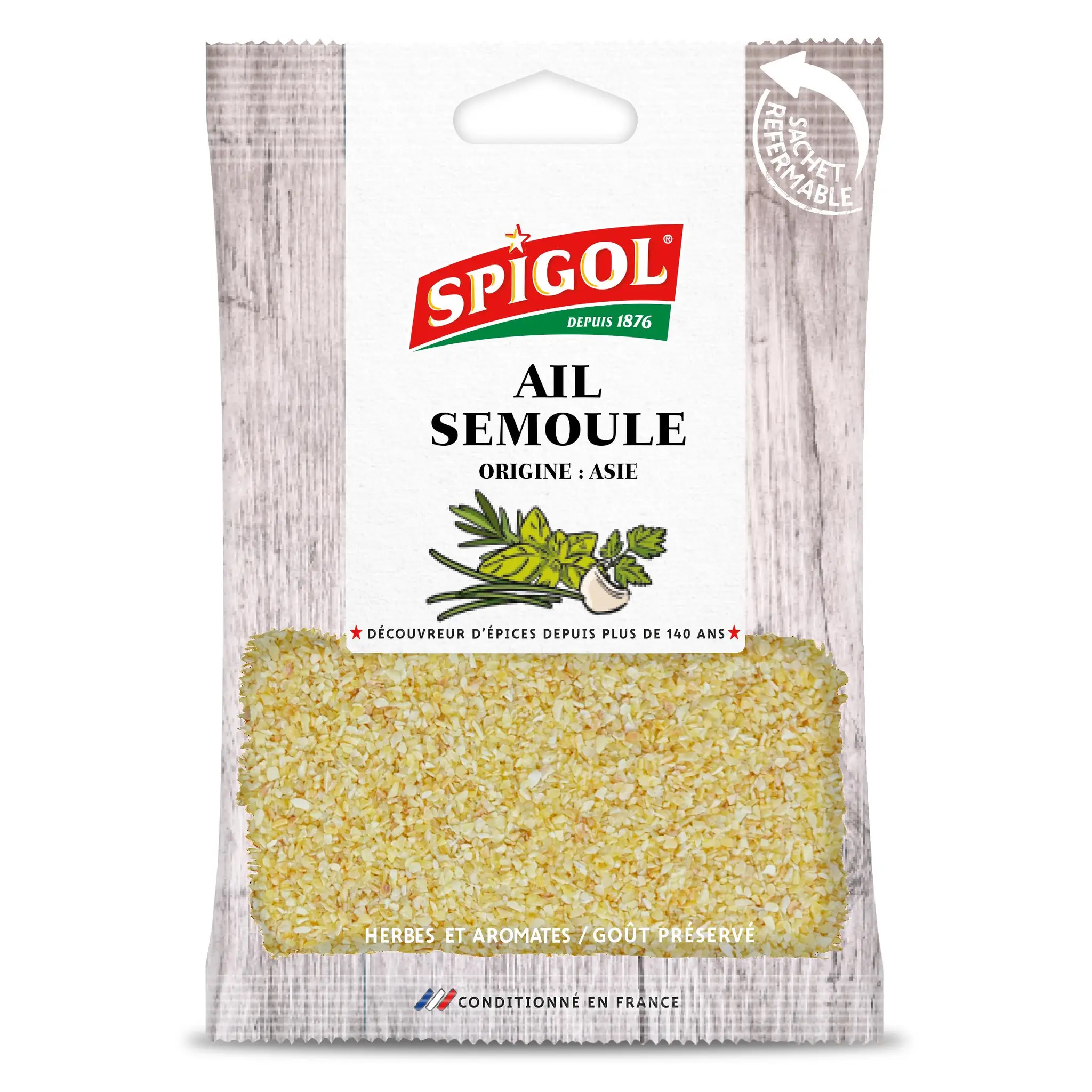 LA PLANETE DES EPICES Ail semoule