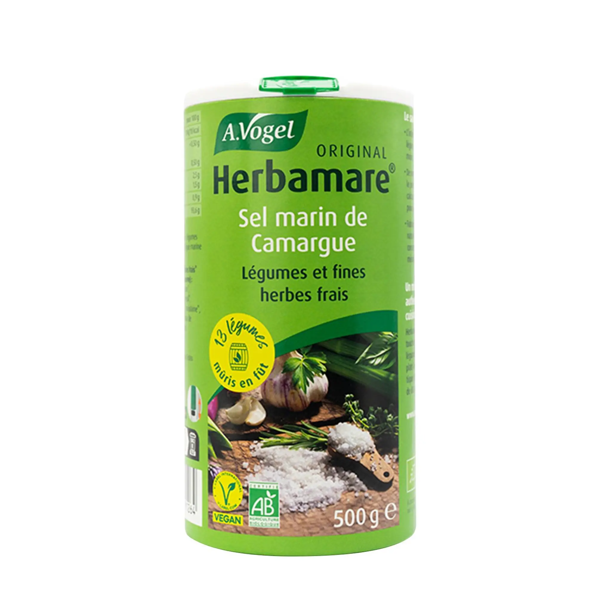 HERBAMARE Condiment bio réduit en sel plantes et légumes frais