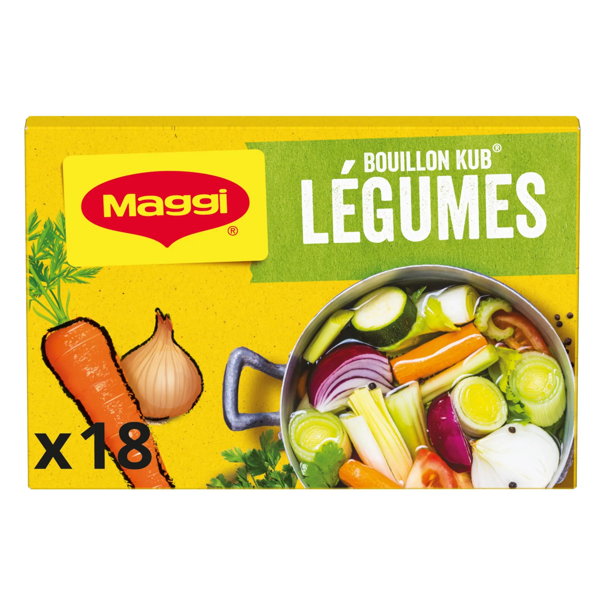 MAGGI Bouillon Kub de légumes