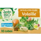 JARDIN BIO ETIC Bouillon cube de volaille dégraissé