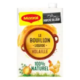 MAGGI Bouillon de volaille liquide 100% naturel
