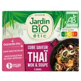 JARDIN BIO ETIC Cube saveur thaï pour wok et soupe